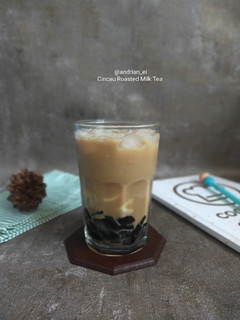 Foto resep Cincau Roasted Milk Tea