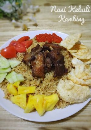 Foto resep Nasi Kebuli Kambing (Magic com)
