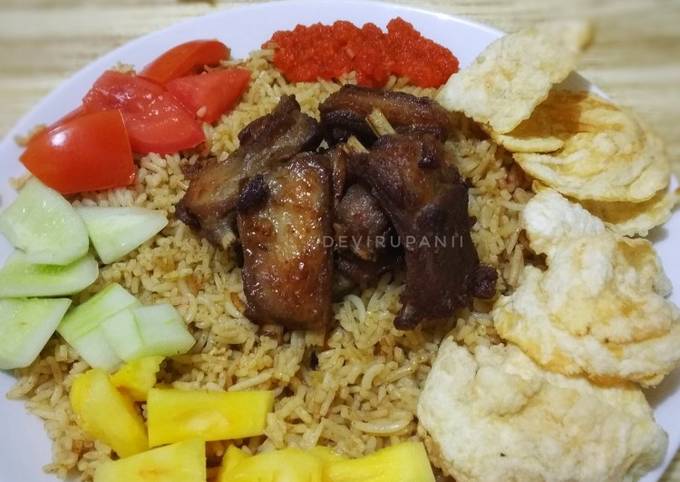 Resep: Nasi Kebuli Kambing (Magic com) Ekonomis Untuk Dijual