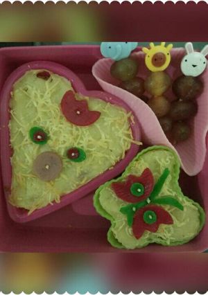 Foto resep Bekal Sekolah Khansa : Macaroni schootel