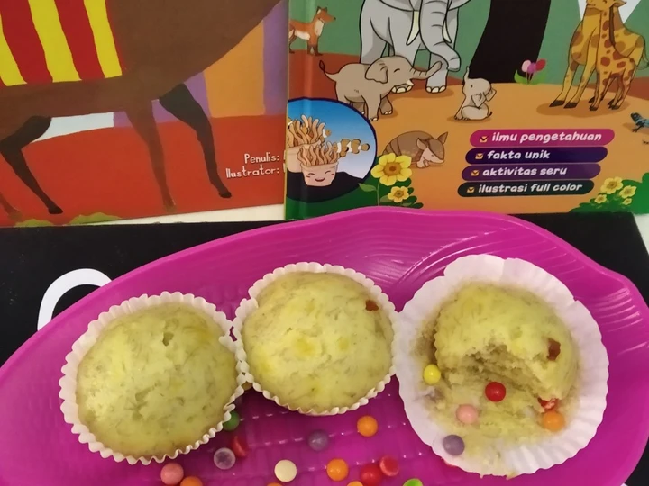Langkah Gampang Menyiapkan Resep Bolu Pisang Kukus Simple ; no mixer yang  Bikin Ketagihan Anti Ribet, Lezat