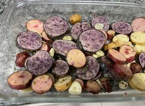 Una foto de Papas chilotas al horno