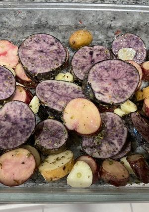 Una foto de Papas chilotas al horno