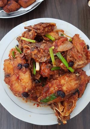 Foto resep Ikan kerapu taosi (kedelai hitam)