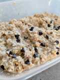 Porridge con gocce di cioccolato