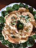 California Farm Swiss Chard Chicken Rolls