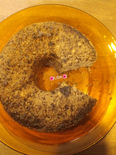 عکسی از دستور کیک بیسکویتی