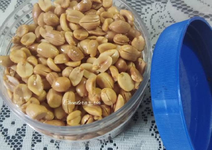 Resep Kacang Bawang Gurih Empuk Dan Renyah Oleh Chendera Ria Lim