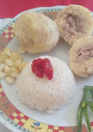 Una foto de Causa de atún con arroz