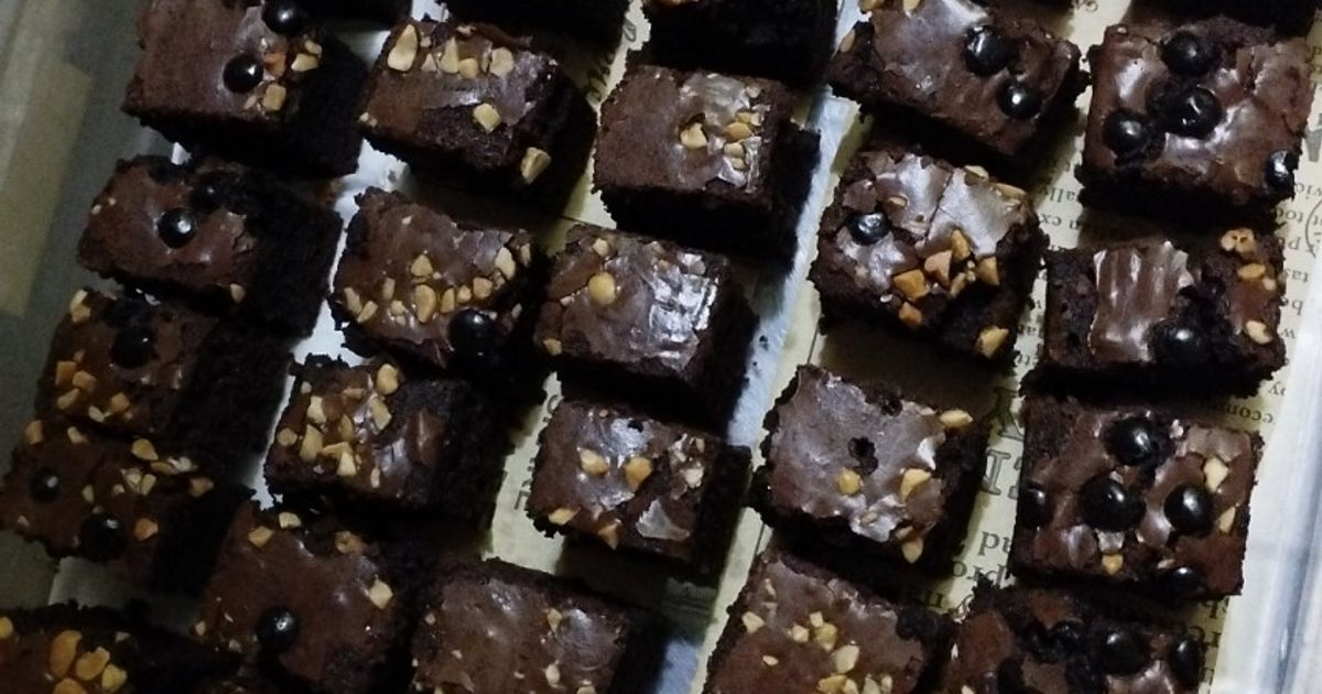 Brownie panggang Coklat