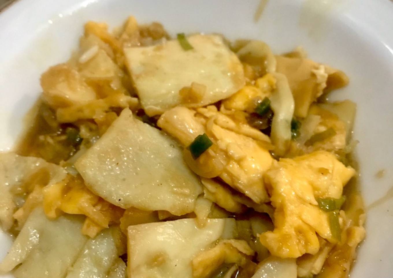 Oseng kecap telur bebek