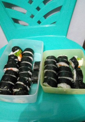 Foto resep Sushi pertama coba dan sukses
