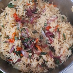 Concoction vegetable rice A picture of Concoction vegetable rice.