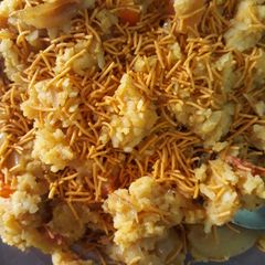 A picture of Sev poha.