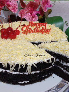 Foto resep Black forest Cake moist Cheese