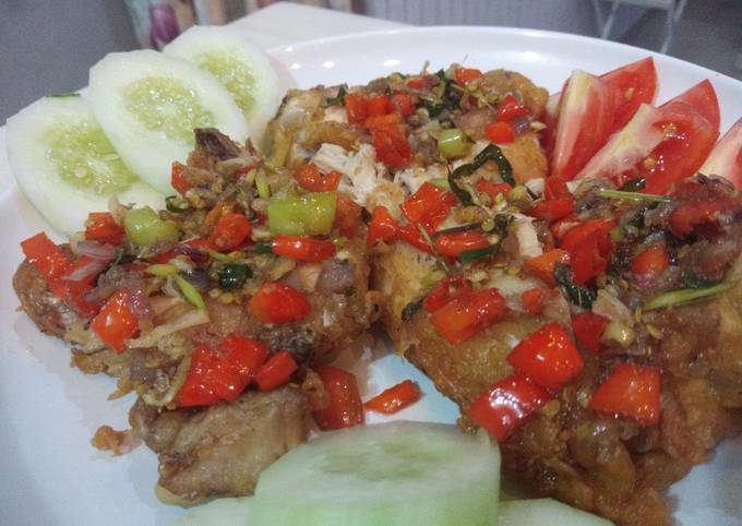 Ayam Geprek Sambal Matah