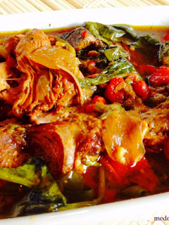 Una foto de Pollo al curry en la slow cooker