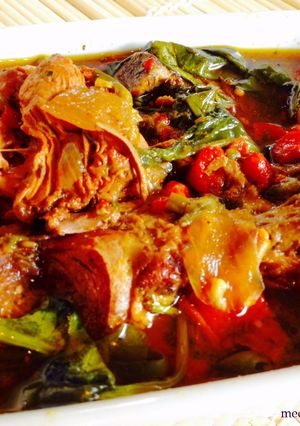 Una foto de Pollo al curry en la slow cooker