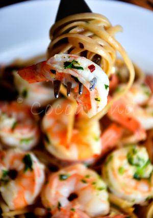 A picture of Shrimp Scampi.
