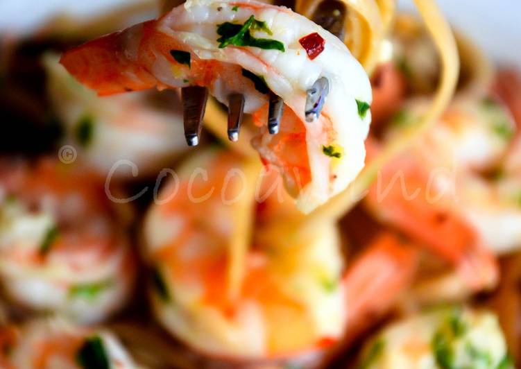 Recipe: Delicious Shrimp Scampi