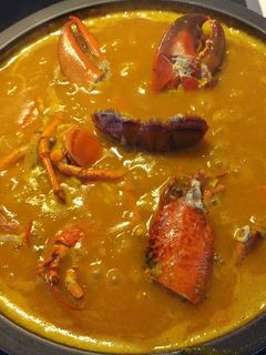 Una foto de Arroz caldoso con bogavante