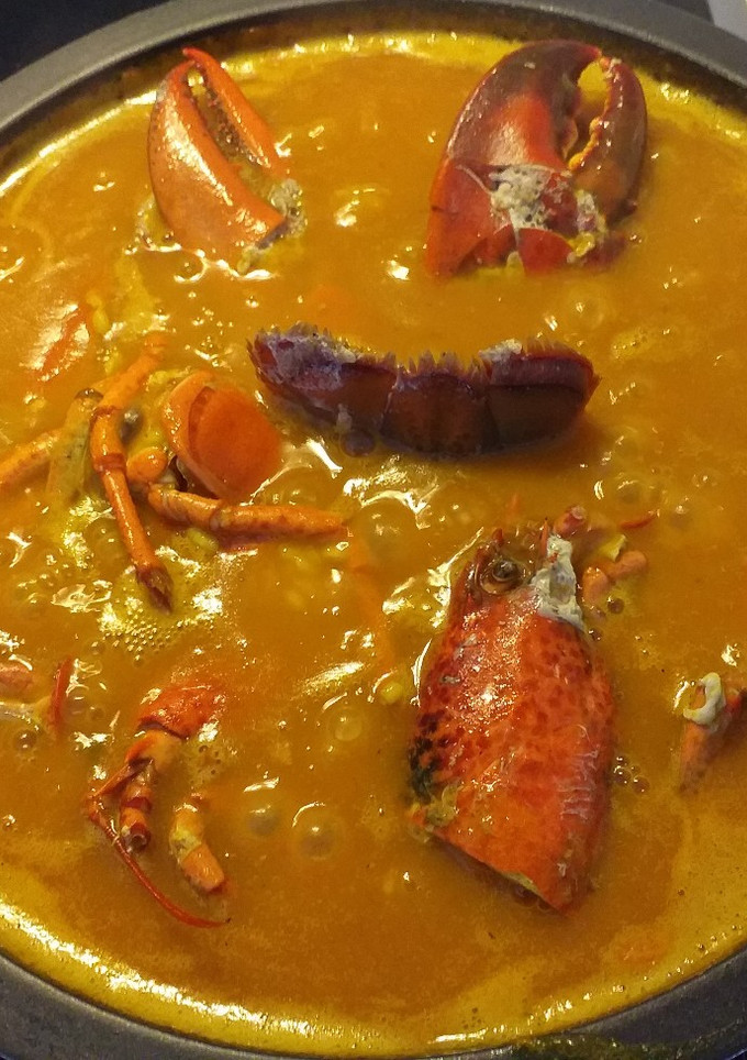 Una foto de Arroz caldoso con bogavante