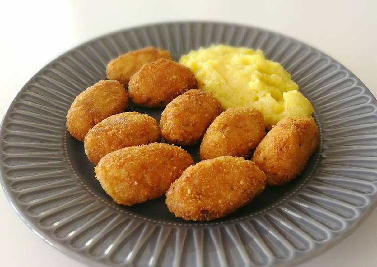 Croquetas veganas de heura