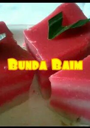 Foto resep Lapis merah putih