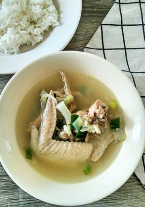 Foto resep Baeksuk (Sup Ayam Gurih Korea)