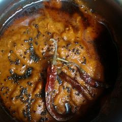 A picture of Tomato - Onion Chutney South Indian recipe.