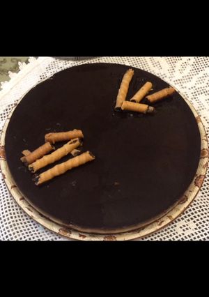 صورة لوصفة طورطة سهلة بدون فرن