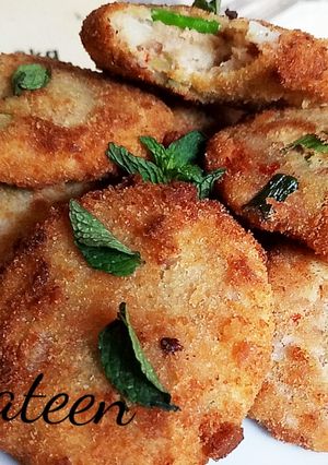 A picture of Tuna cutlet.