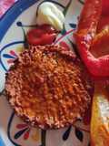 Hamburguesas veganas de proteína de soja sabor achorizado (🌱)