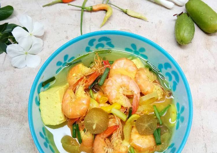 Bumbu mengolah Asem Asem Udang Belimbing Wuluh Anti Gagal