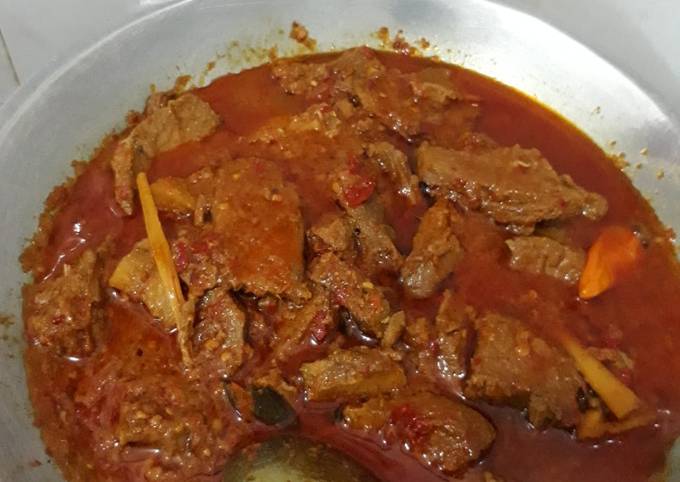 Rendang rawit empuk