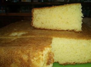 Una foto de Torta de yogurt bebible