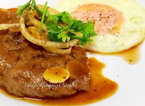 Hình của món Sốt Bò Beefsteak.