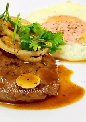 Hình của món Sốt Bò Beefsteak.