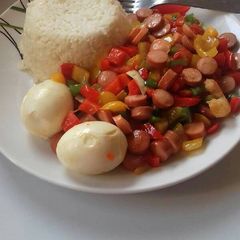 A picture of Sausage Veggies Fry.