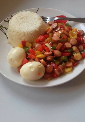 A picture of Sausage Veggies Fry.