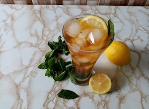 صورة لوصفة شاي مثلج iced tea