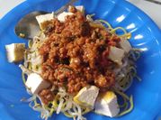 Gambar mie kuning sayur