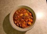 A picture of crock pot beef stew
