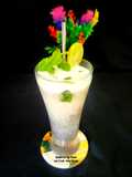 Ice Apple Mint Chia Cooler - Tadgola Pudina Chia Sharbat