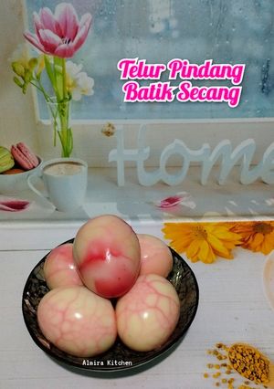 Foto resep Telur Pindang Batik Secang 👩🏻‍🍳