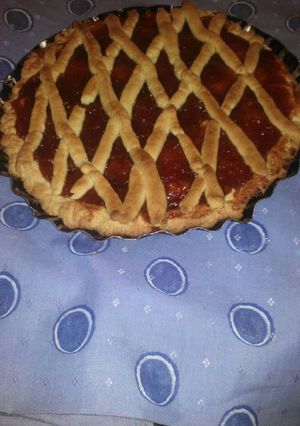 Una foto de Pasta frola de membrillo