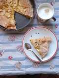 Torta veloce crema e mele