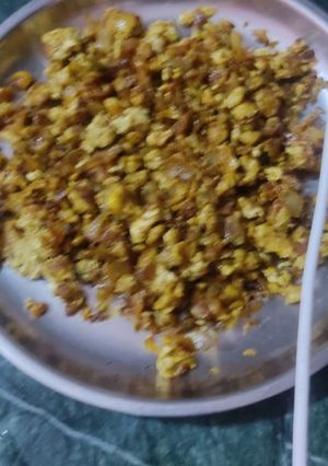 A picture of Egg bhurji.