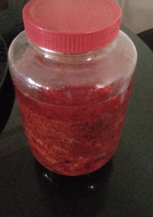 A picture of Mango achar.
