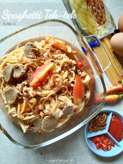 Foto resep Spaghetti Tek-tek